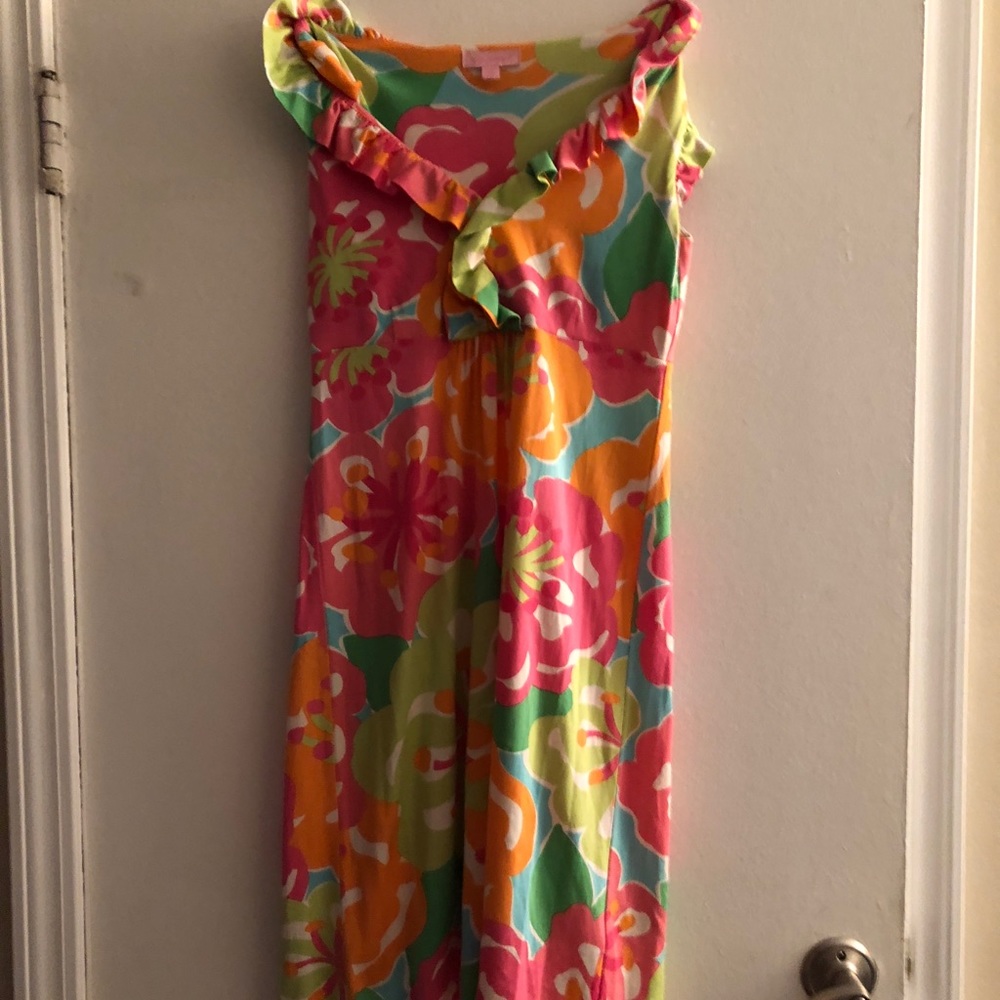 Authentic Lilly Pulitzer Dress with Ruffles
